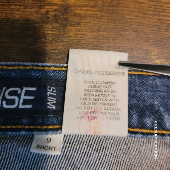 Vtg Cruel Girl Jeans 9 S Low Rise Slim Medium Dark Wash Denim Y2K Western - Picture 5 of 11